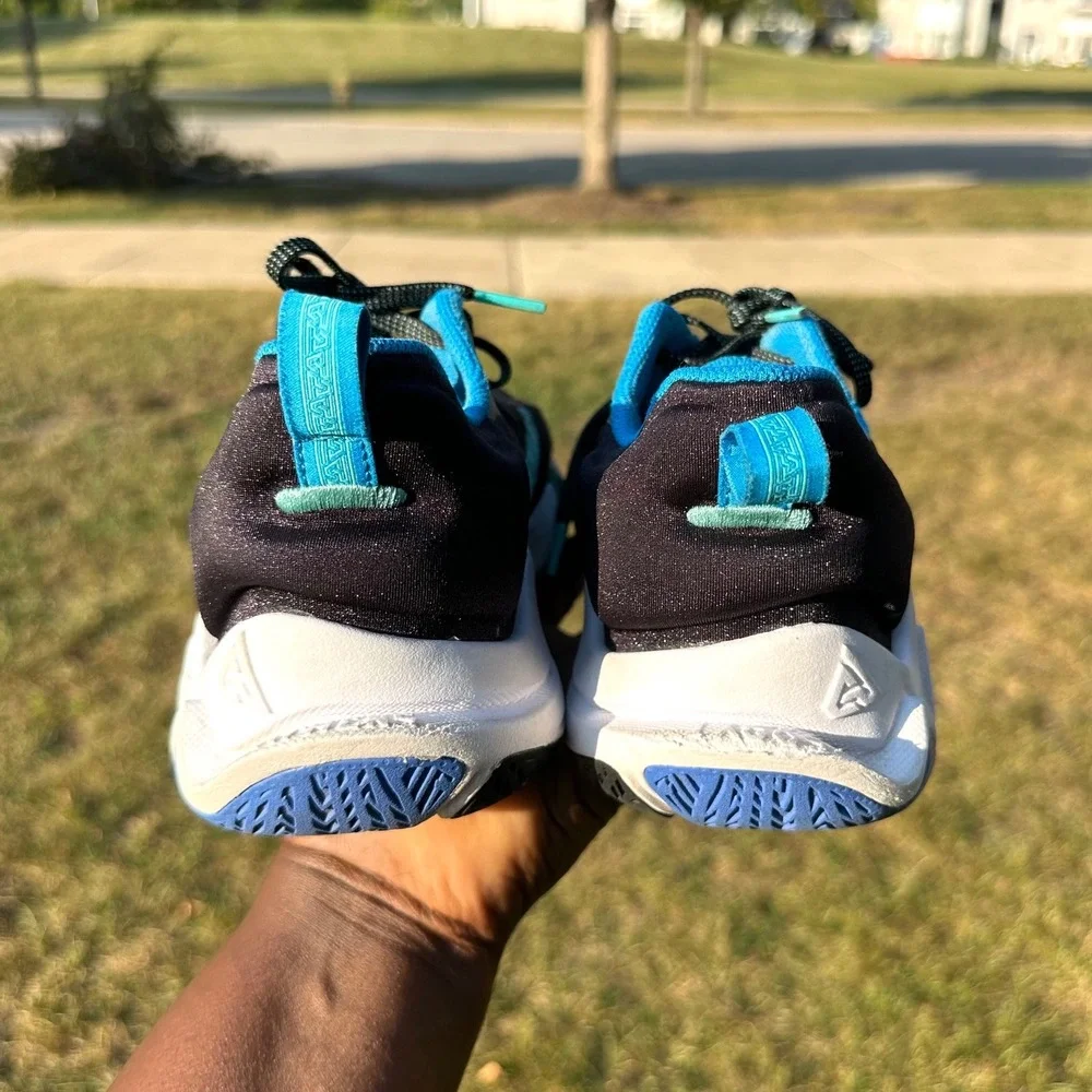 Nike Giannis Immortality 2 GS Big Kids Athletic Shoes‎ Size 6Y Black Washed Teal
